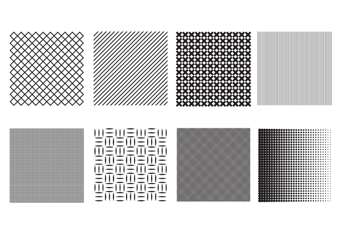 Crosshatch And Halftone Brush Vector 700x490 Crosshatch And Halftone Brush Vector