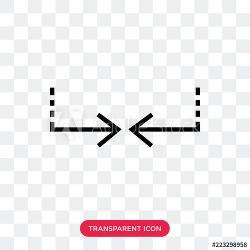 500x500 Crossroads Vector Icon Isolated On Transparent Background