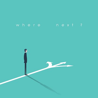 416x416 Business Decision Concept Vector Businessman Standing