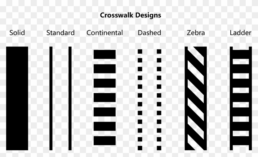 840x513 Crosswalk Vector Ladder Frames Illustrations