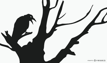 Crow Vector Graphics To Download 442x260 Crow Vector Graphics To Download