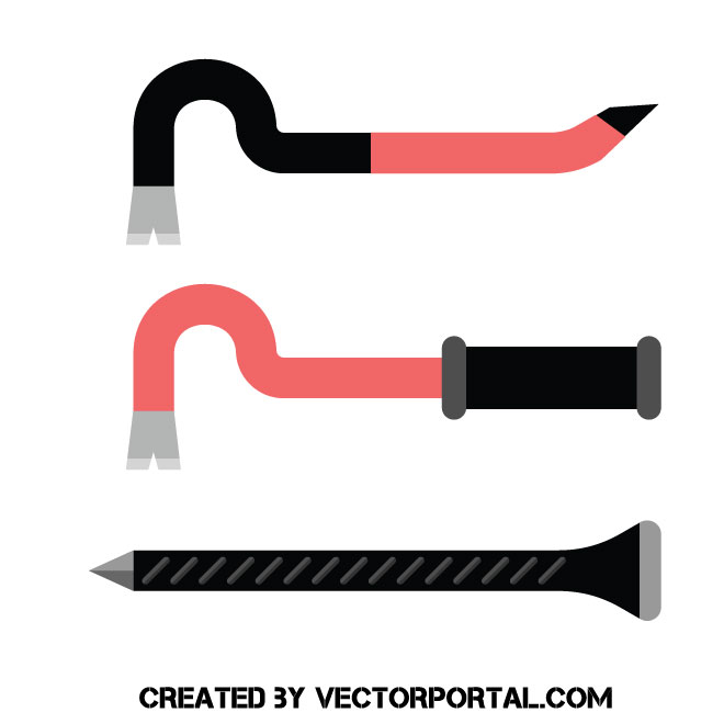 660x660 Crowbar Tools Vector Clip Art