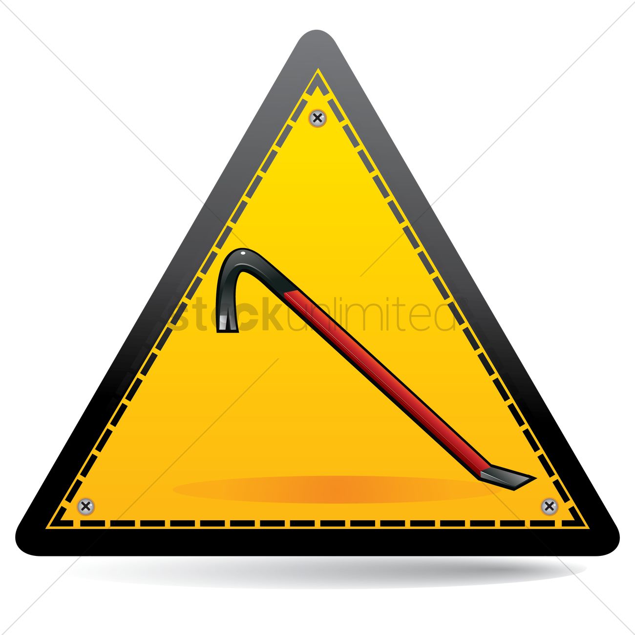 1300x1300 Free Crowbar Vector Image