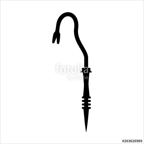 500x500 Crowbar Icon, Crowbar Rod Stock Image And Royalty Free Vector