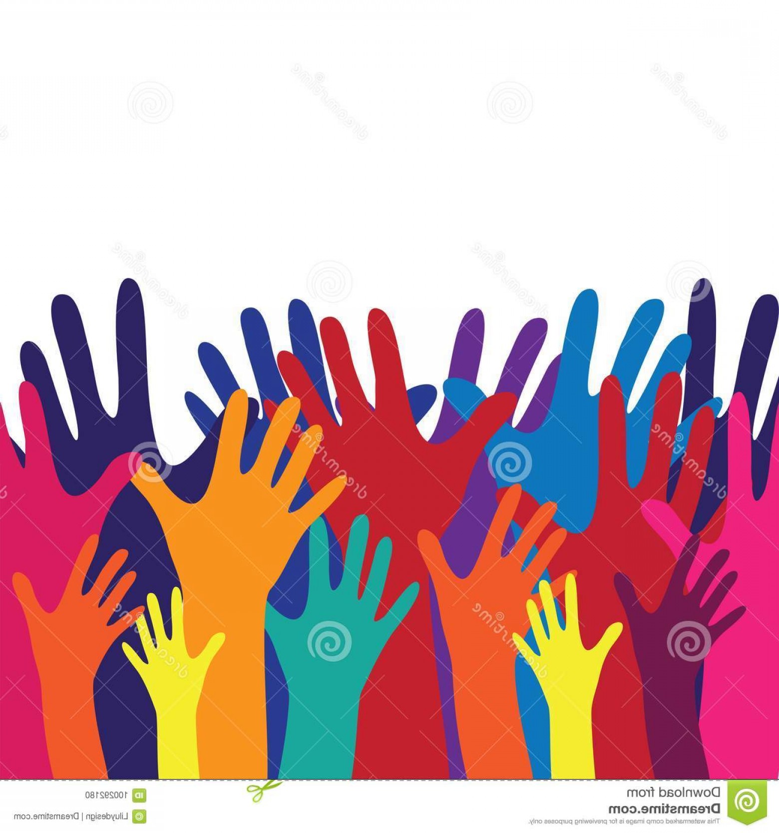 1560x1668 Colorful Spectrum Background Rainbow Colors Raised Hands Abstract