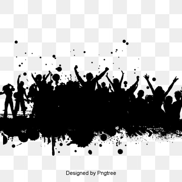 360x360 Crowd Silhouette Png, Vector, And Clipart With Transparent