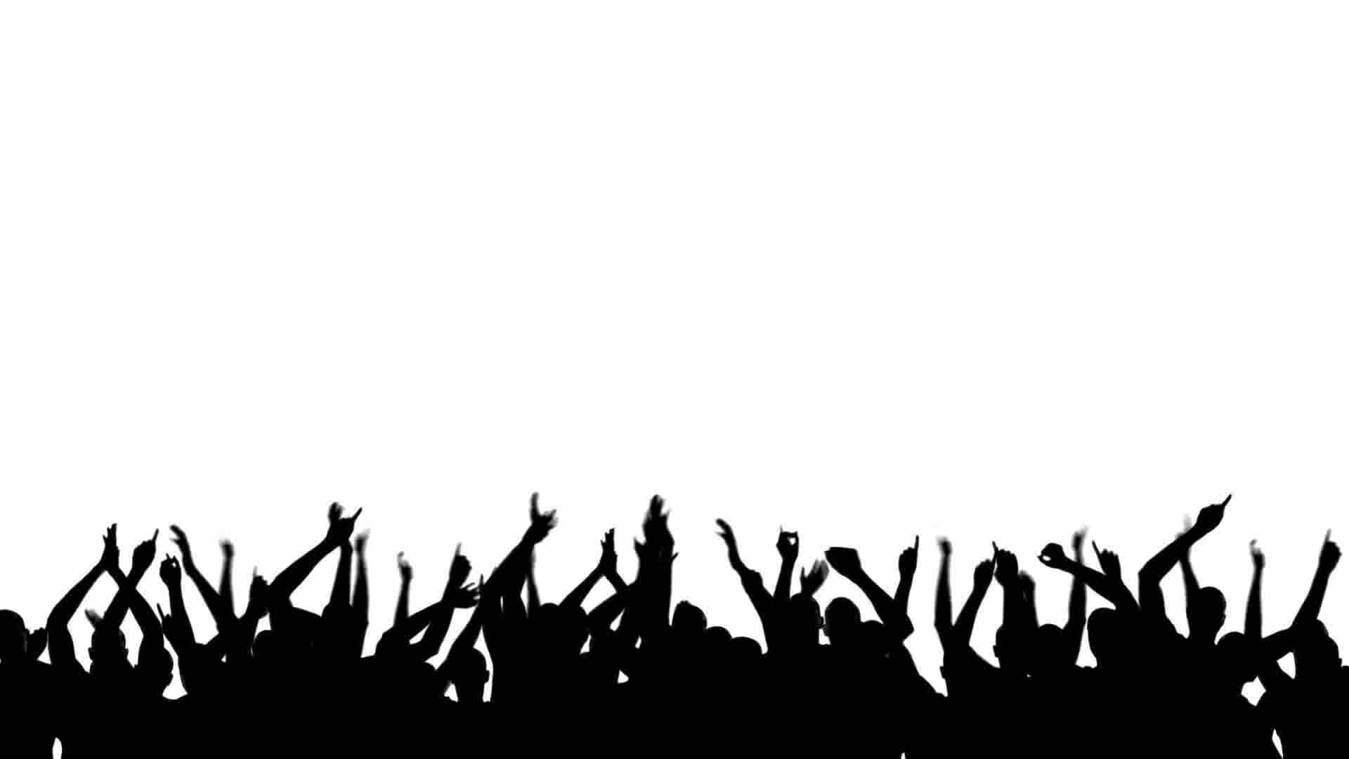 1920x1080 Collection Of 'party Crowd Silhouette' Download More Than