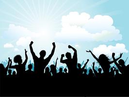 266x200 Crowd Free Vector Art