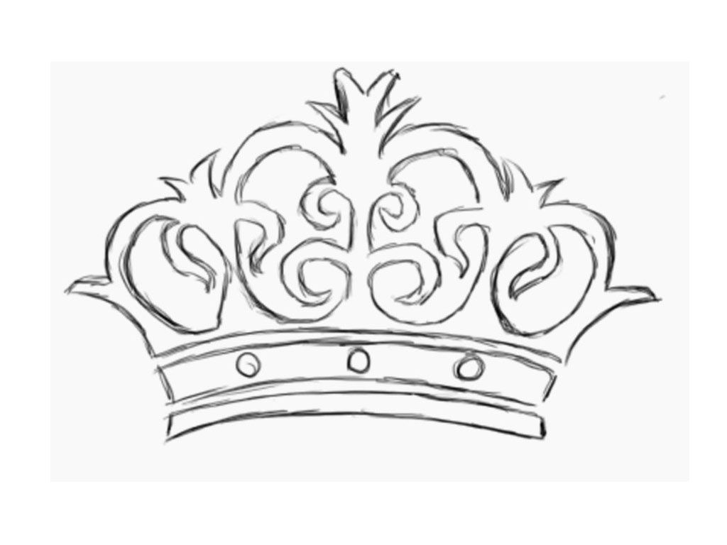 1024x768 Princess Crown Drawing Vector Prince And Disney Cartoon Free