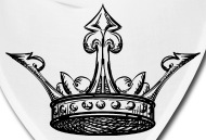 190x129 Shape Hand Draw Royal Crown King Vip Vector Image Bandana