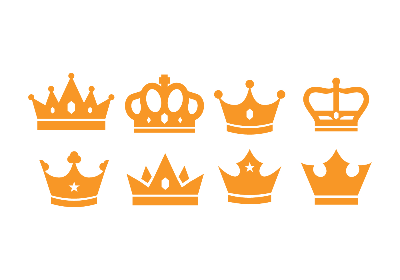 Crown Vector Clipart 1400x980 Crown Vector Clipart