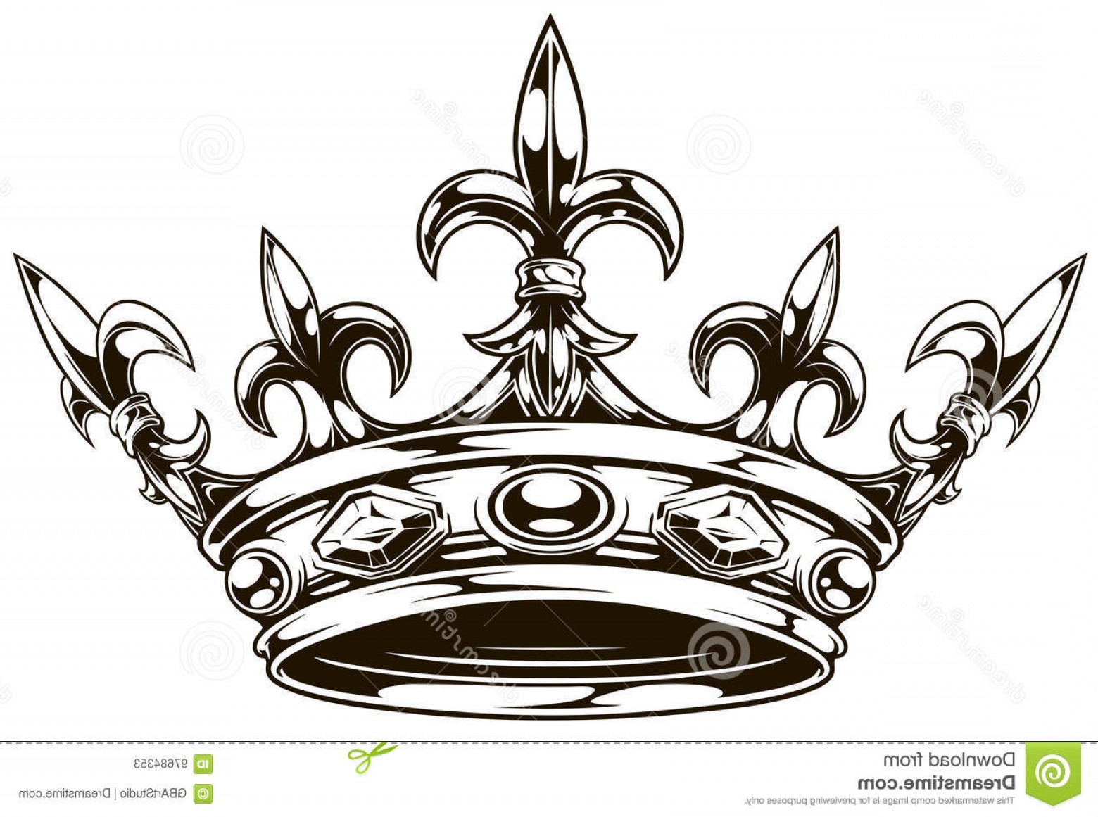 1560x1161 English Royal Crown Vector Catamart