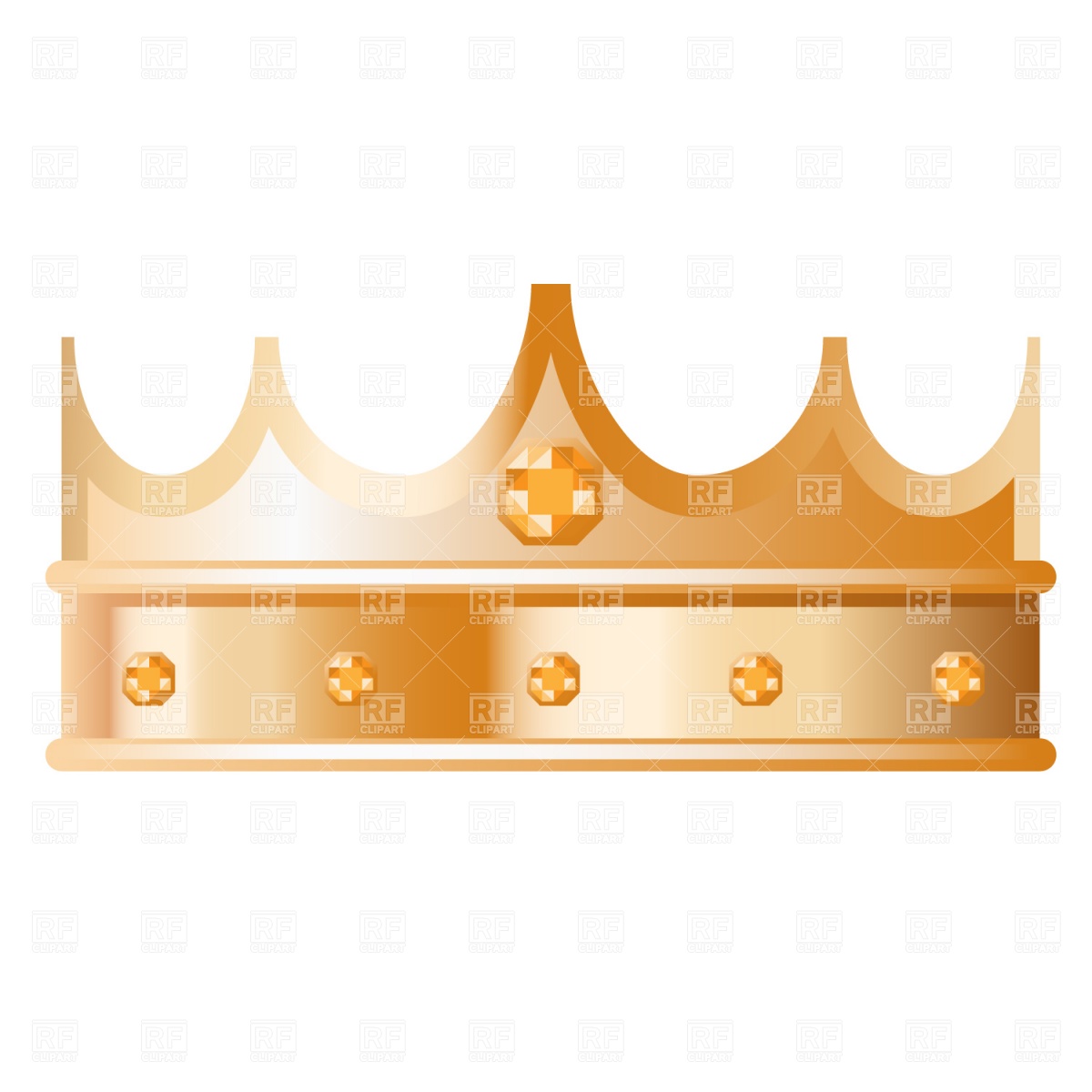1200x1200 King's Golden Crown Vector Image Of Beauty, Fashion Prague