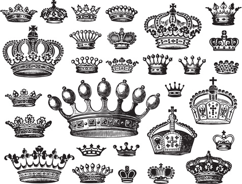 476x361 Royal Crown Vintage Design Vectors Free Vector In Encapsulated