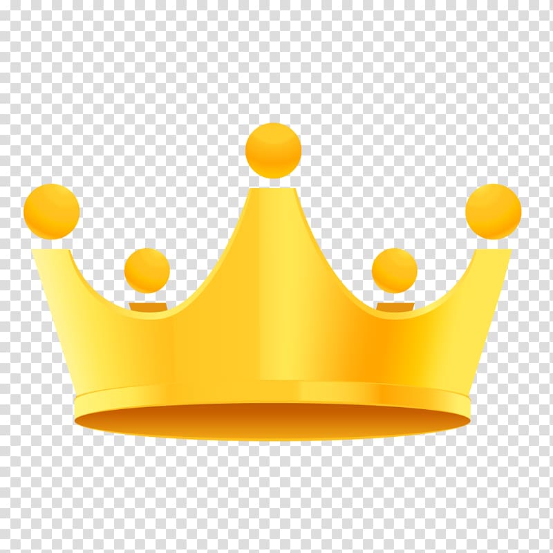 800x800 Yellow Crown Illustration, Gold, Golden Crown Material Transparent
