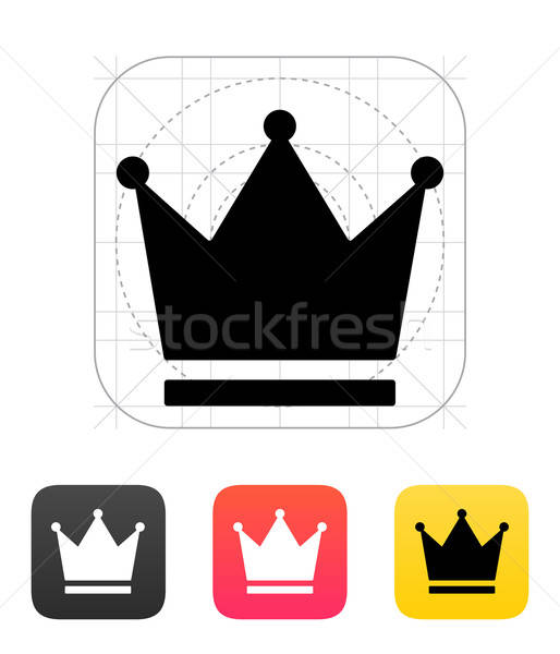 514x600 Crown King Icons Vector Illustration Vector Illustration