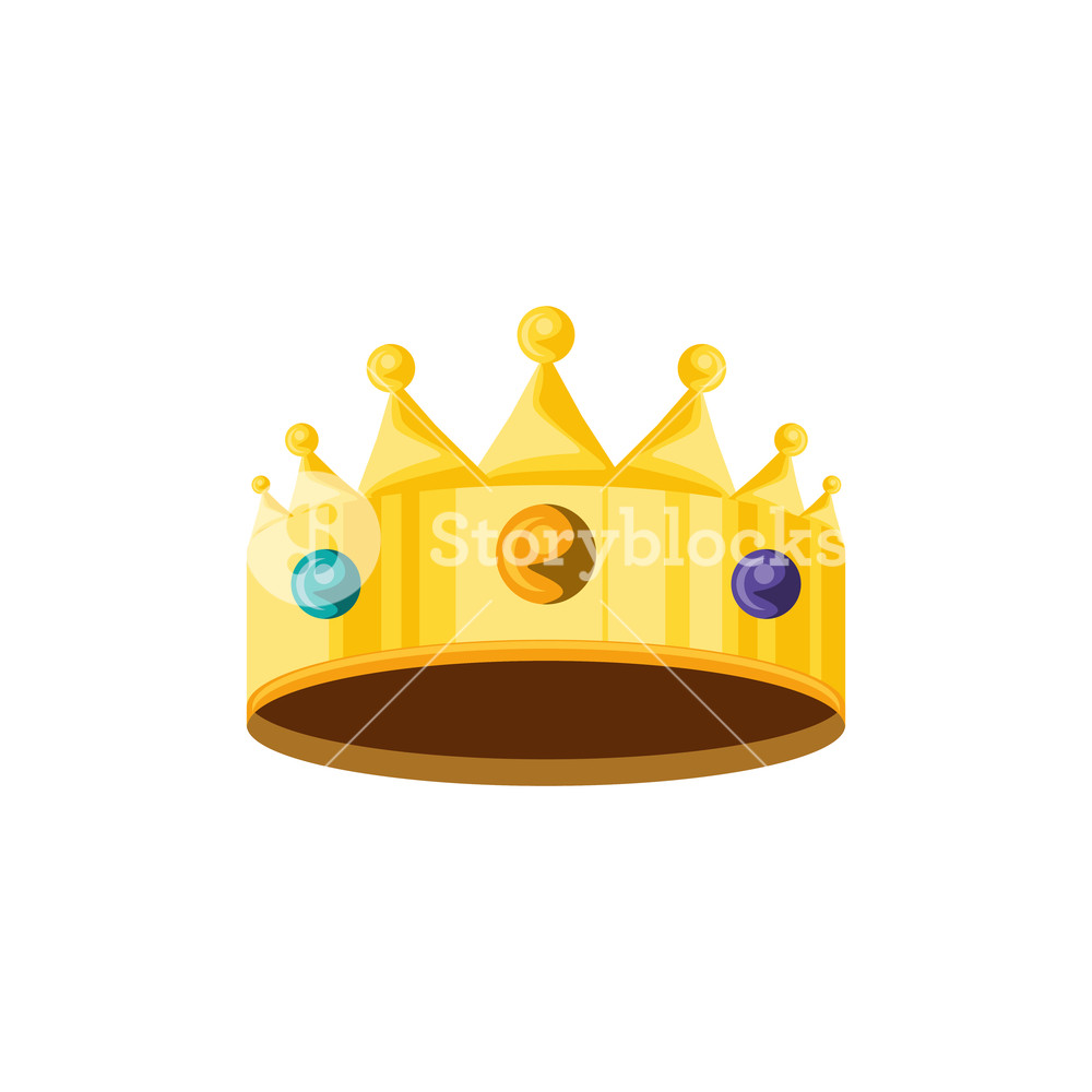 1000x1000 Crown King Luxury Isolated Icon Vector Illustration Design Royalty