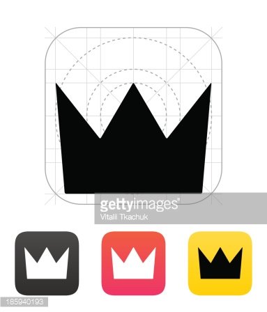 383x448 Crown King Vector Premium Clipart