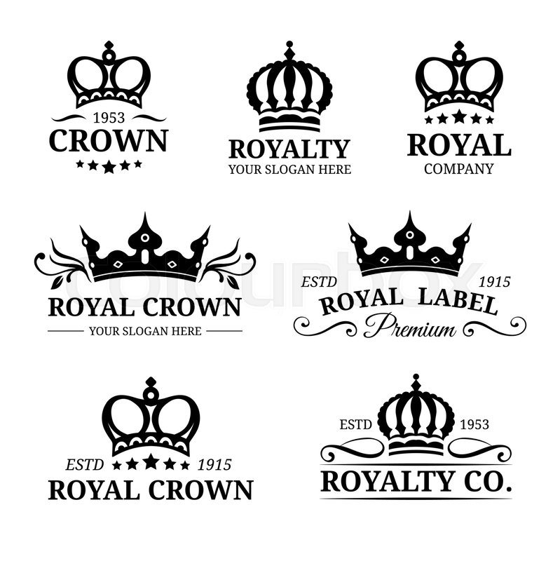 Vector Crown Logos Set Luxury Corona Stock Vector Colourbox 799x800 Vector Crown Logos Set Luxury Corona Stock Vector Colourbox