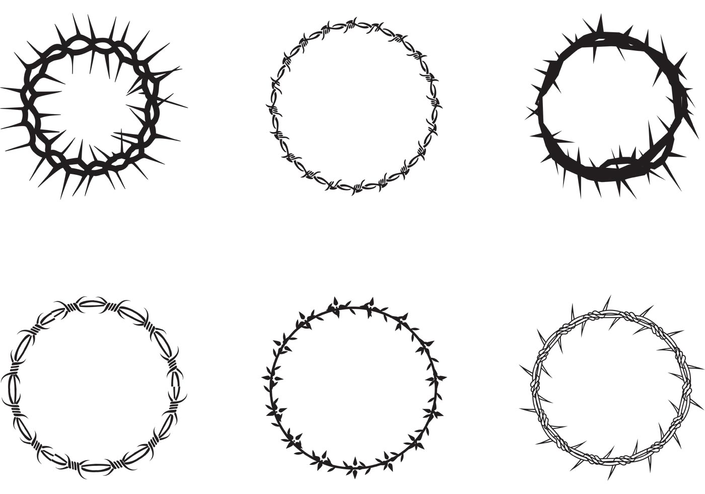 Crown Of Thorns Vector Images 1400x980 Crown Of Thorns Vector Images