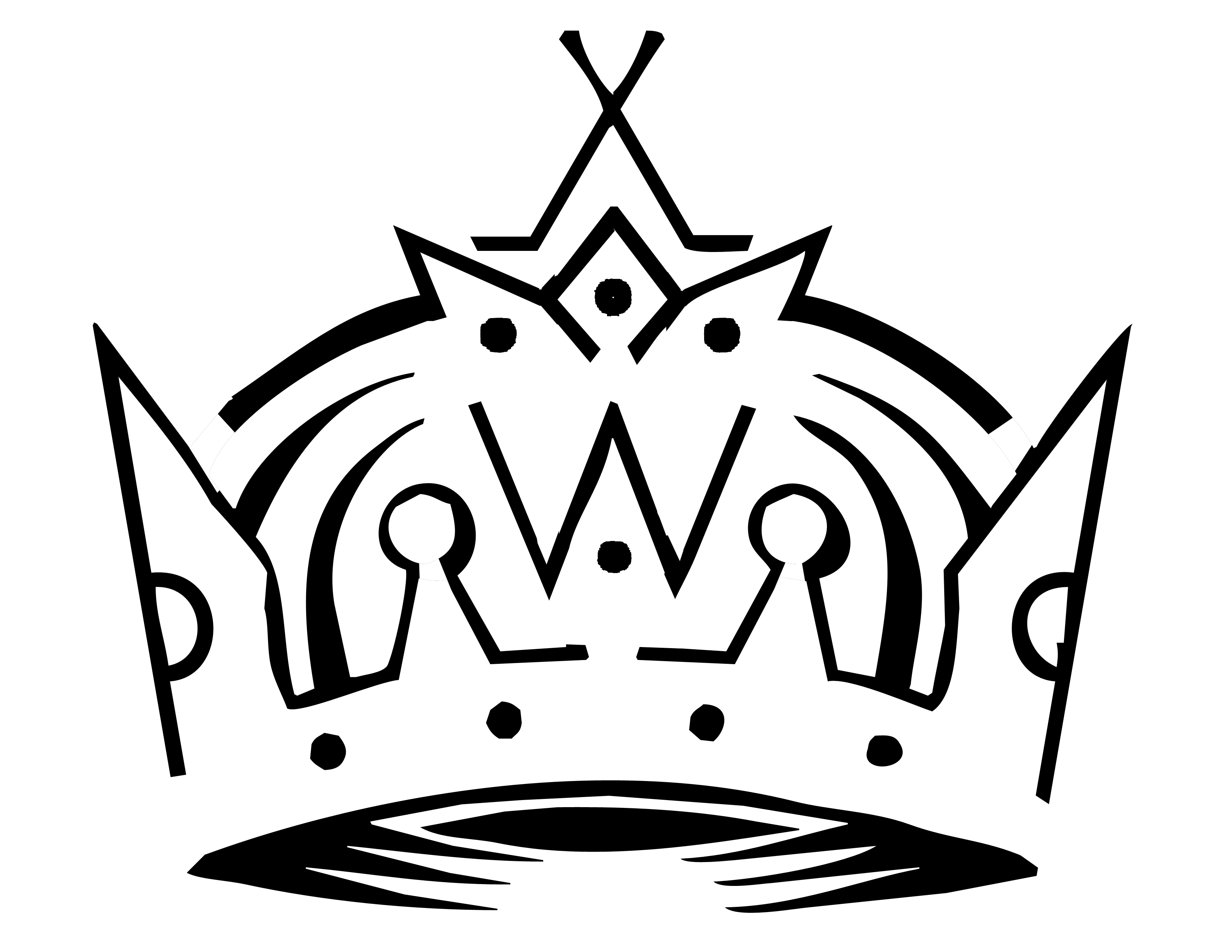 3300x2550 Crown Outline Logo Transparent Png Files, Free Clip Art