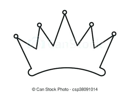 Download Crown Outline Vector at Vectorified.com | Collection of ...