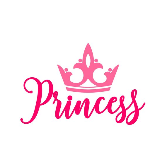 Princess Crown Phrase Graphics Dxf Png Cdr Pdf Vector 570x570 Princess Crown Phrase Graphics Dxf Png Cdr Pdf Vector
