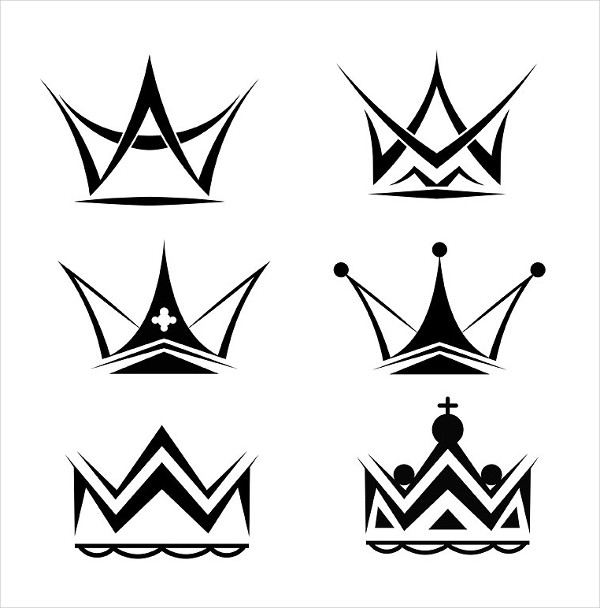 600x608 Crown Vectors