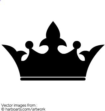 335x355 Download Silhouette Of Crown