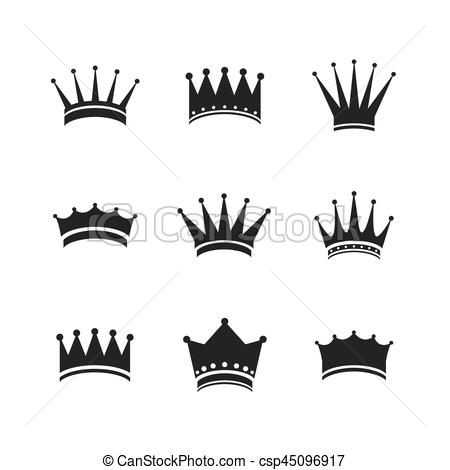 Crown Icon Vector 450x470 Crown Icon Vector