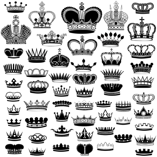 Royal Crown Vintage Design Vectors Free Download 500x500 Royal Crown Vintage Design Vectors Free Download