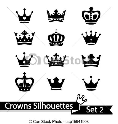 450x470 Crown Vector Clipart
