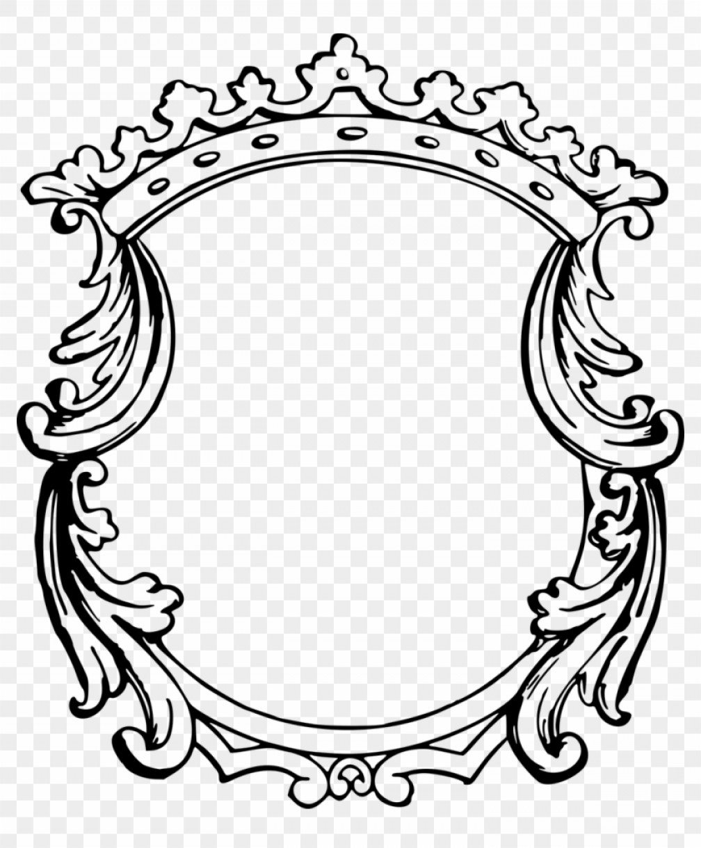 1008x1220 Mhgkzagdborder Color Crown Frame Free Vector Graphics Free