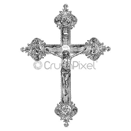 Crucifixion Vector at Vectorified.com | Collection of Crucifixion ...