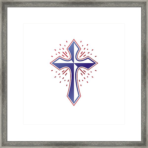 600x600 Cross Religious Graphic Emblem, Crucifixion Heraldic Coat Of Arms
