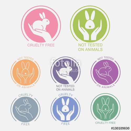 500x500 No Animals Testing Icon Design Not Tested Sign Animal Cruelty