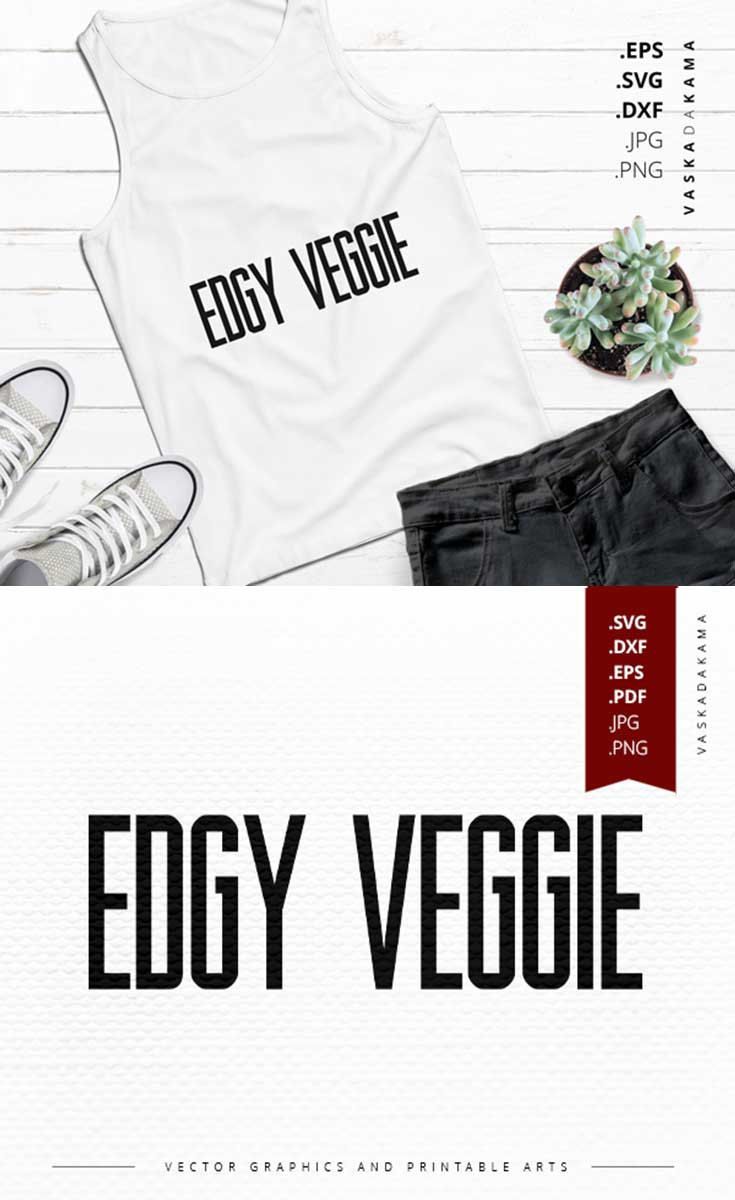 735x1200 Funny Vegan Edgy Vegan Cruelty Free Vector Graphics