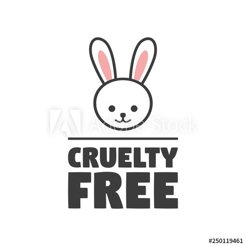 500x500 Animal Cruelty Free Symbol Can Be Used As Sticker, Logo, Stamp