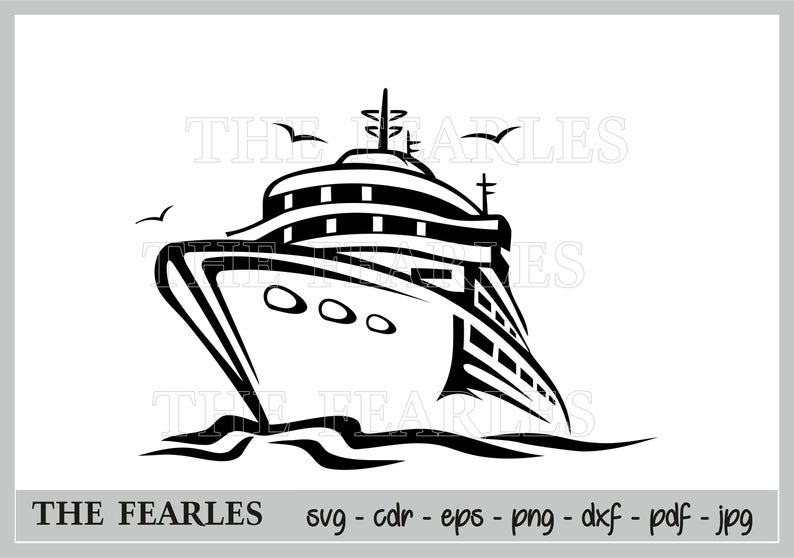 Cruise Boat Vector at Vectorified.com | Collection of Cruise Boat ...