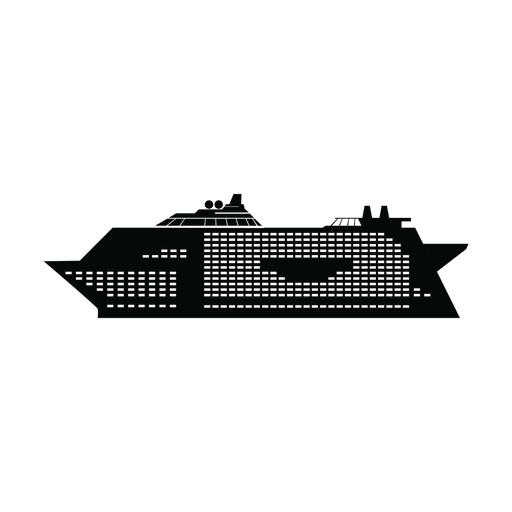 Cruise Ship Silhouette 512x512 Cruise Ship Silhouette