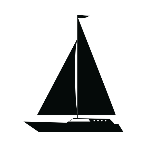 sailboat silhouette png