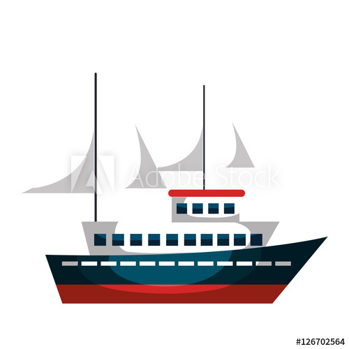 Cruise Ship Silhouette Isolated Icon Vector Illustration Design 500x500 Cruise Ship Silhouette Isolated Icon Vector Illustration Design