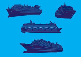 281x200 Cruise Ship Free Vector Art