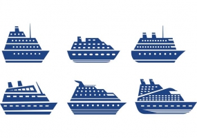 285x200 Cruise Liner Icon Free Vector Graphic Art Free Download