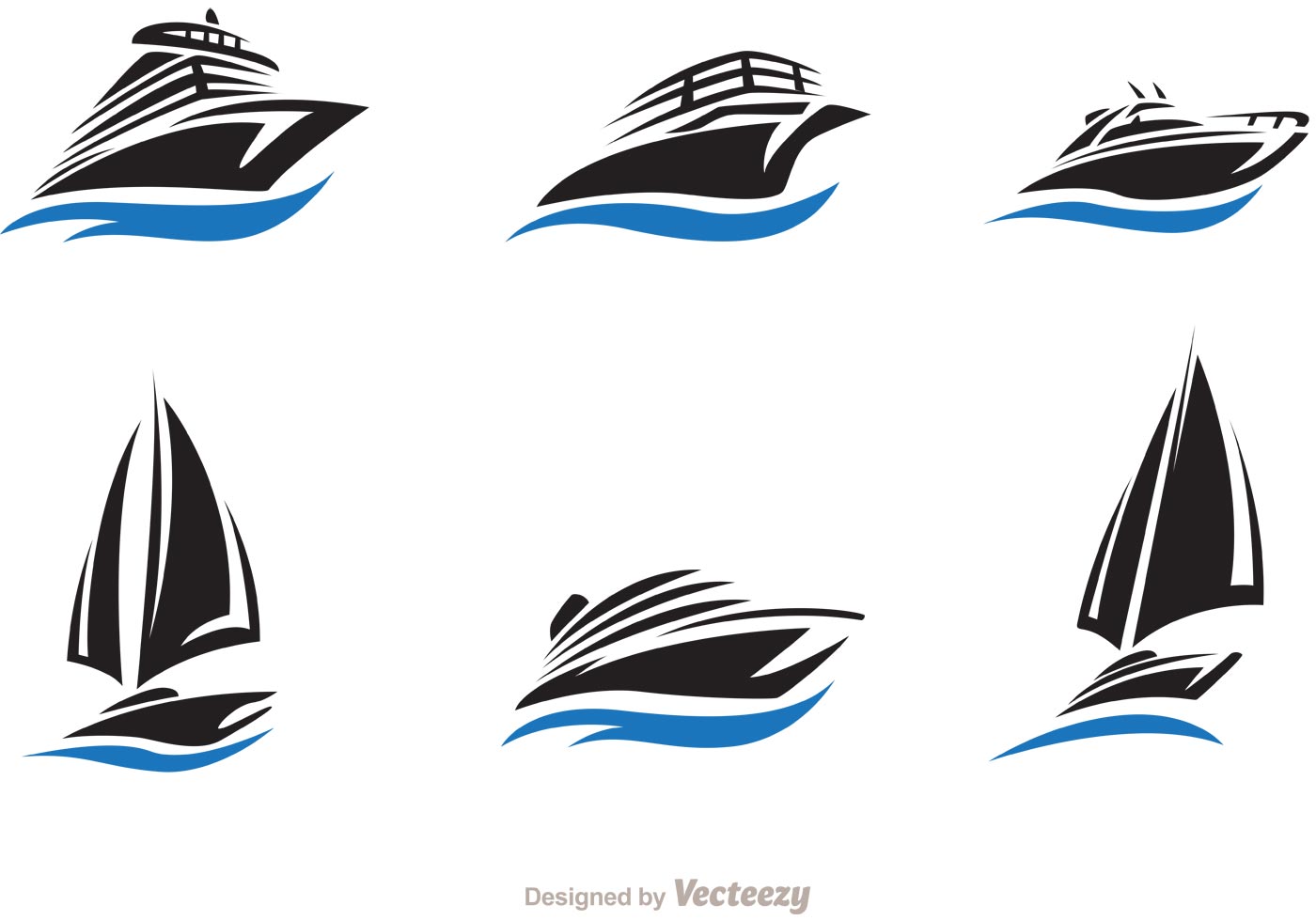 1400x980 Speed Boat Free Vector Art