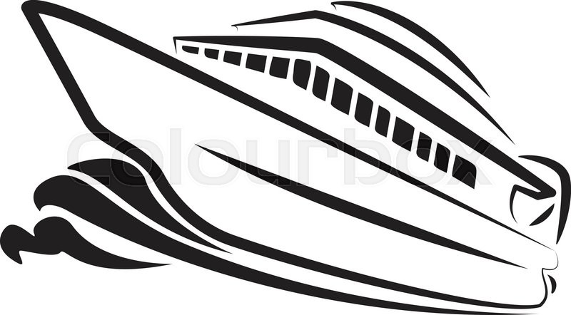 800x442 Ocean Cruise Vector Art Isolate On Stock Vector Colourbox