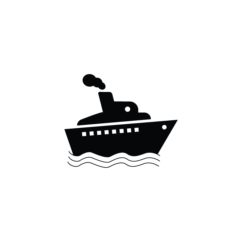 800x800 Ship, Cruise, Cargo, Vessel, Yacht Vector Icon