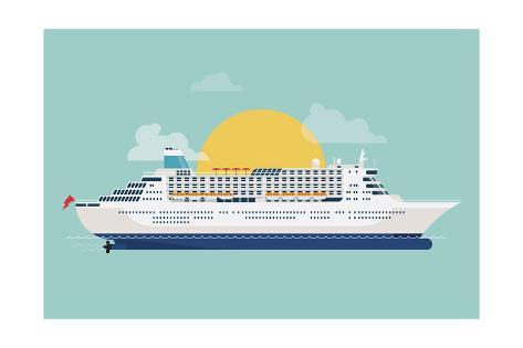 473x315 Beautiful Detailed Modern Flat Design Vector Transportation Item