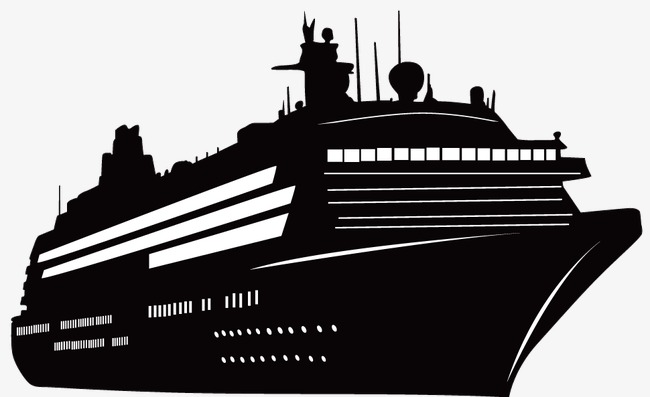 650x397 Collection Of 'cruise Ship Silhouette Vector' Download More Than