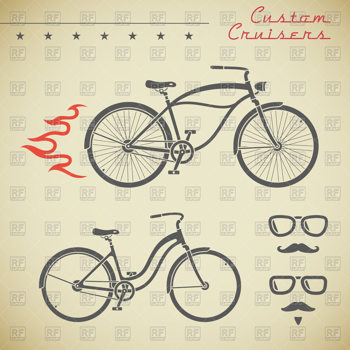 1200x1200 Classic Cruiser Bicycle